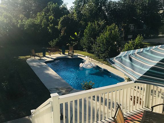Pool view from patio