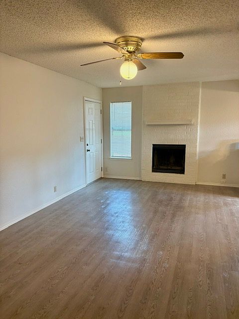 Living area is spacious and bright.
