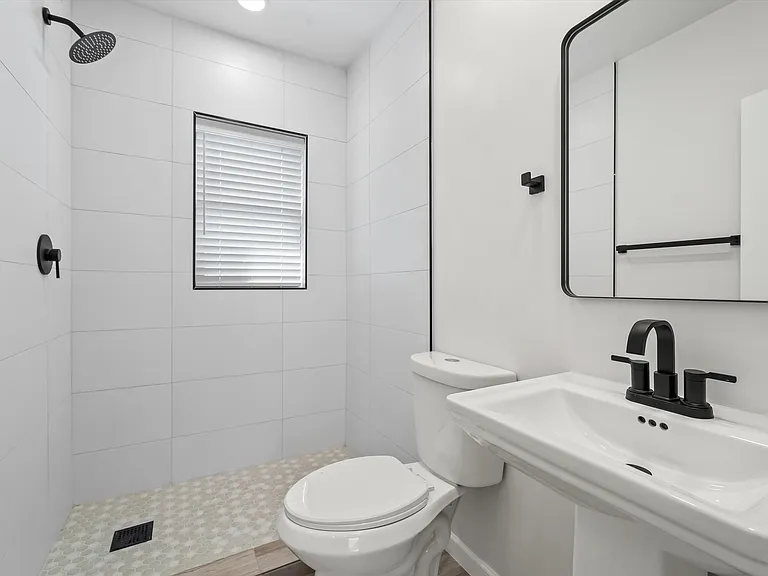 Bathroom with a large Walk In Shower