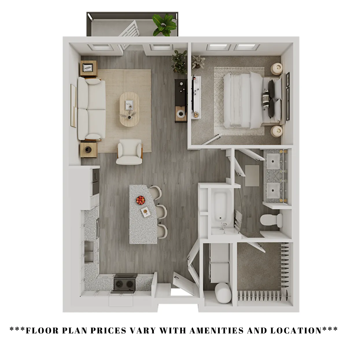 Floor plan Freesia (A1)