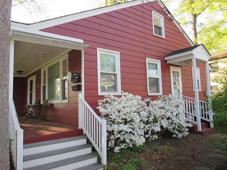 Steps to front porch