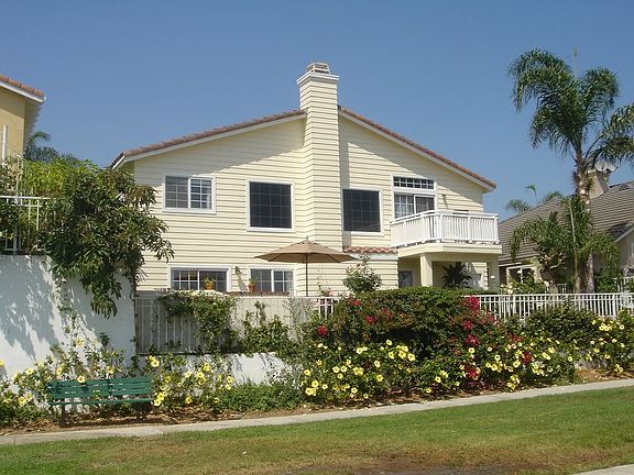 Rear View across park