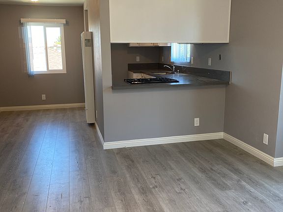 Hallway with Dining area near the window.