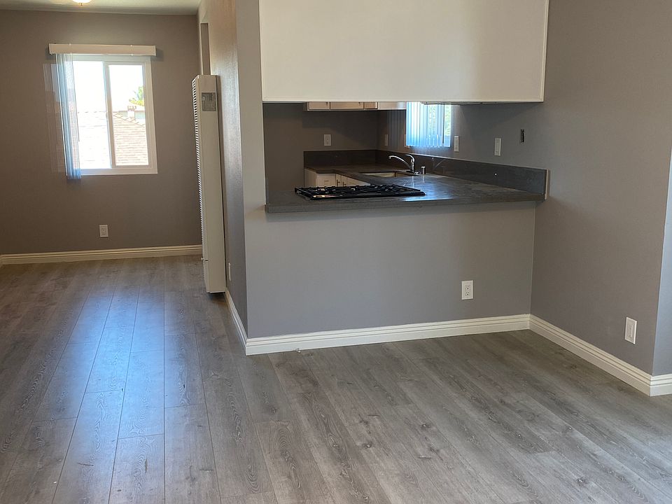 Hallway with Dining area near the window.