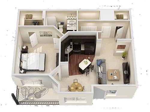 Floor plan Buckingham