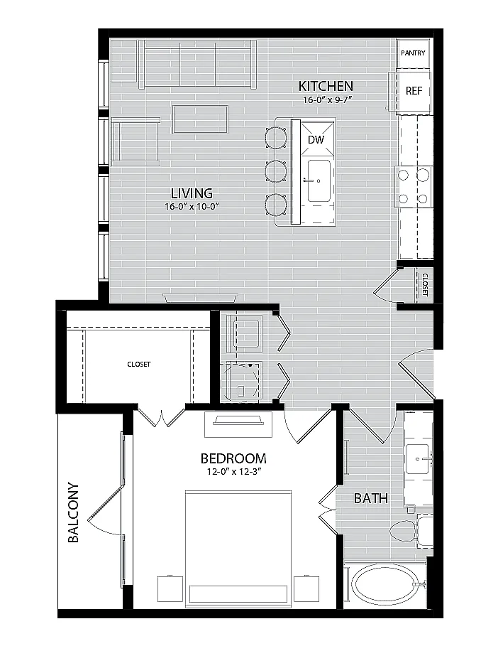 Floor plan The Oaklyn