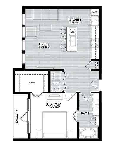Floor plan The Oaklyn