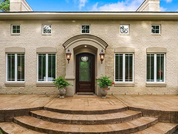 Grand front door entrance