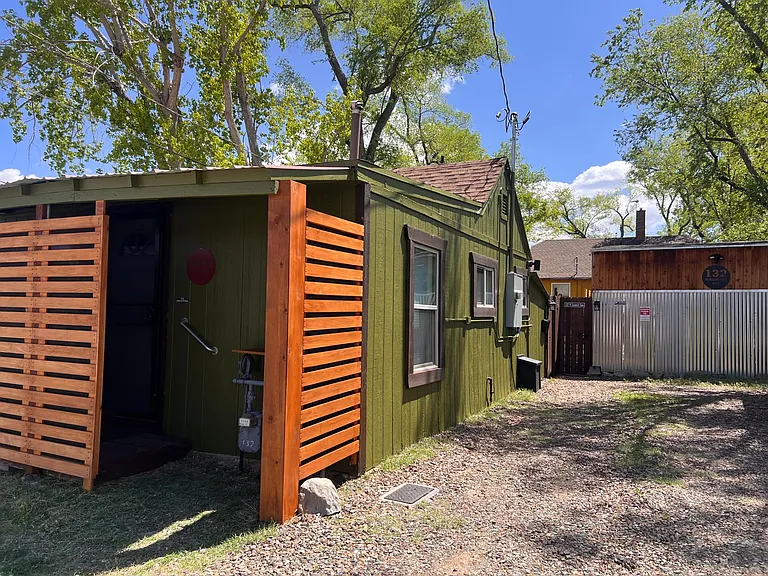 Rear of house / Tandem Parking next to house