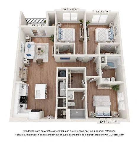 Floor plan C1