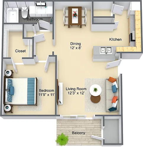 Floor plan Lugano