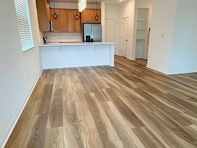 kitchen and dining area