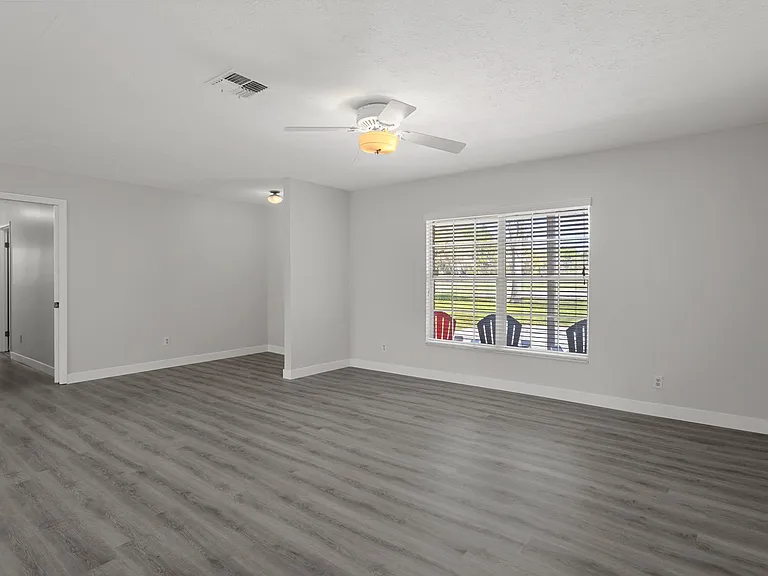 Living room toward front of home