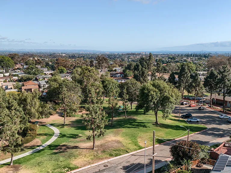 Just a short, two-minute stroll from your front door.