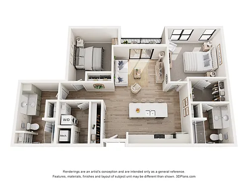 Floor plan D4