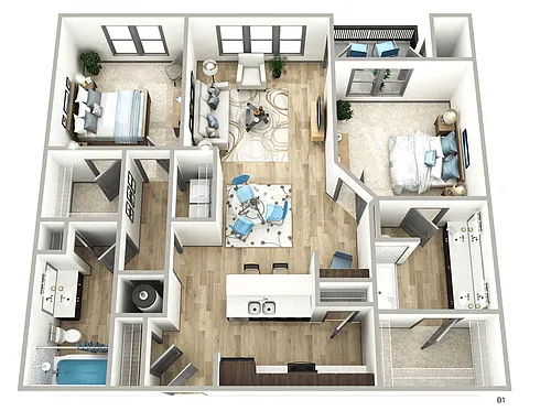 Floor plan B2B