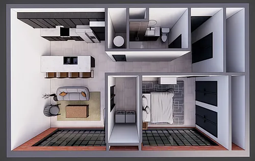 Floor plan 105