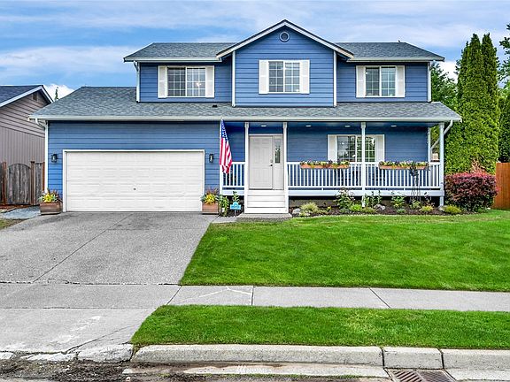 On either side of the Home are gates to access the back yard. On the right side of the home, there is plenty of storage space for Toys, gardening tools...etc. Home has a Brand New Roof. 