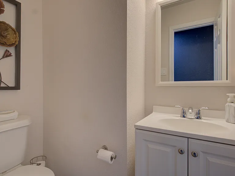 Half Bath- Downstairs