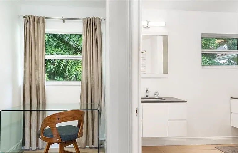Master bedroom desk space