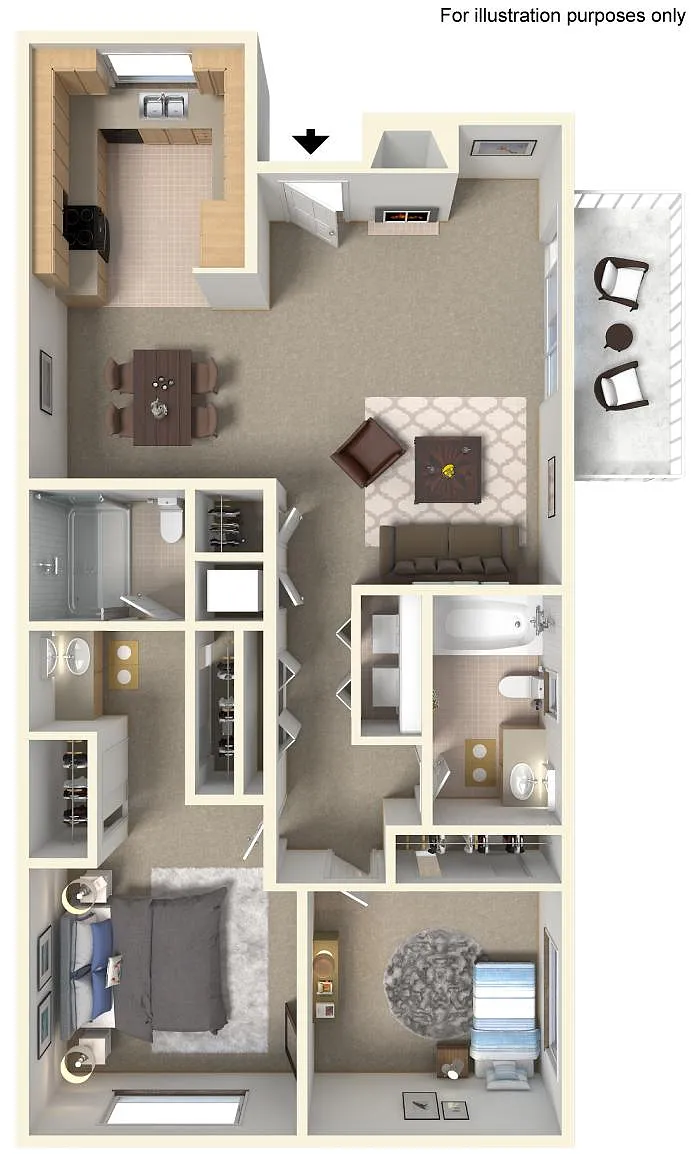 Floor plan Amberwood