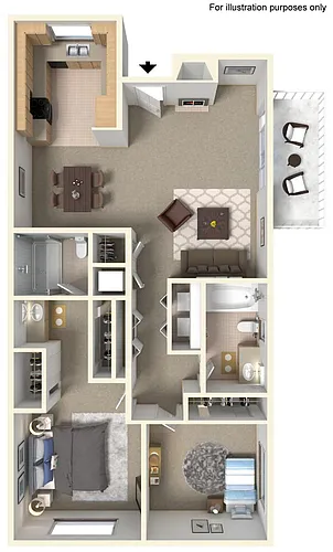 Floor plan Amberwood