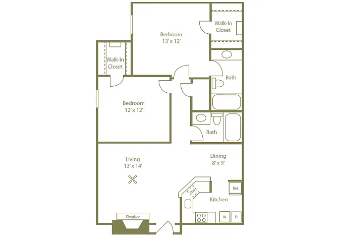 Floor plan Vista Hollow