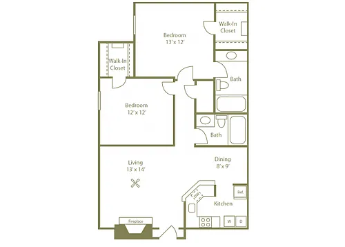 Floor plan Vista Hollow