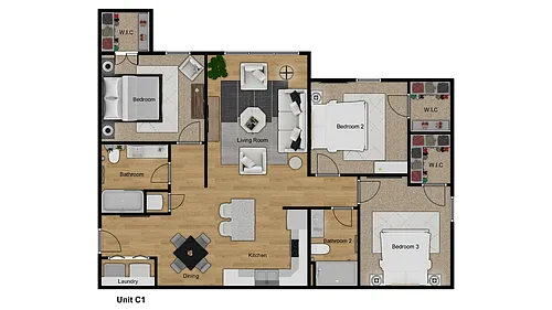 Floor plan 3X2