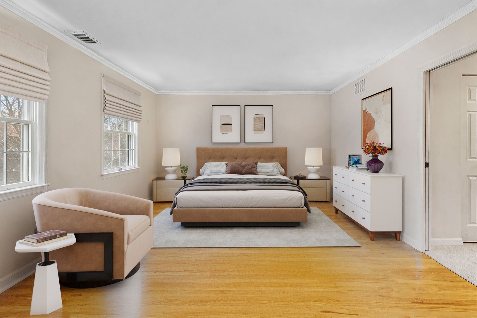  Guest Bedroom Virtually Staged