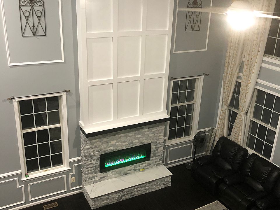 Formal living with furniture