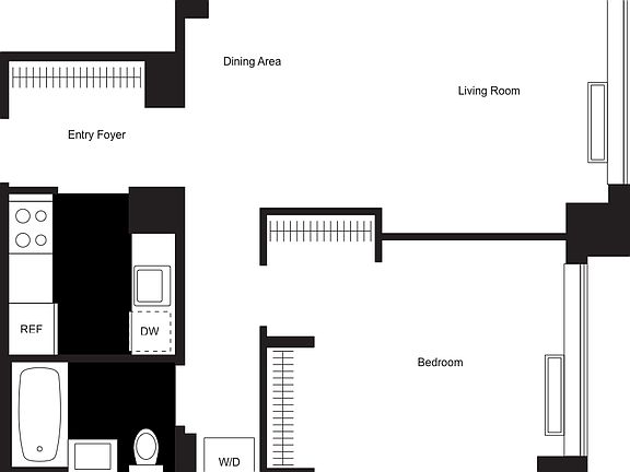 2nd image of 180 W 20th St APT 7W