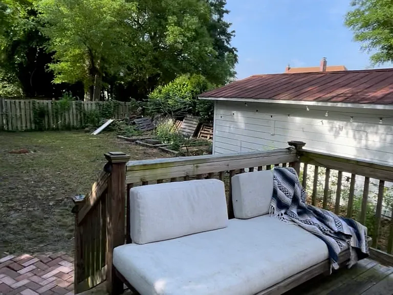 Back Deck & Fenced-In Yard
