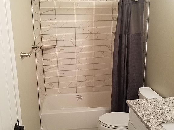Remodeled hall bathroom