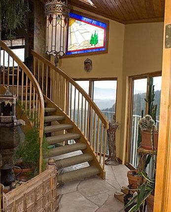 Stairway to Master Suite