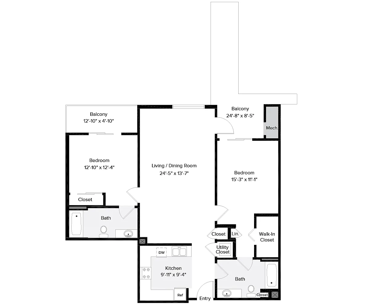 Floor plan Furnished-f-1045