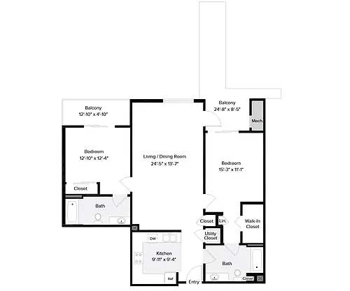 Floor plan Furnished-f-1045
