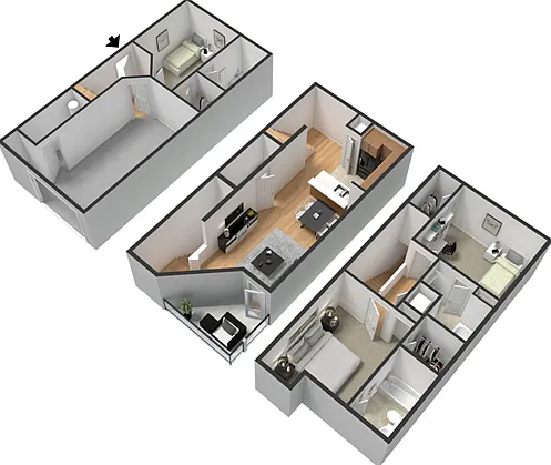 Uptown 2 Floorplan Uptown 2 Floorplan