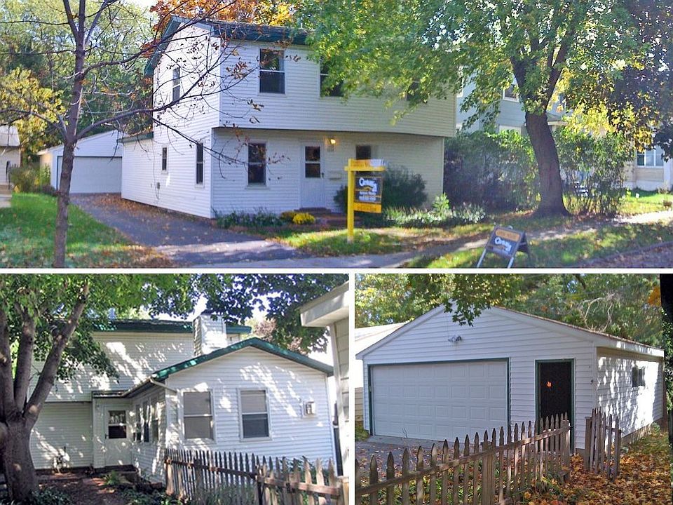 Exterior Front, Back, Garage