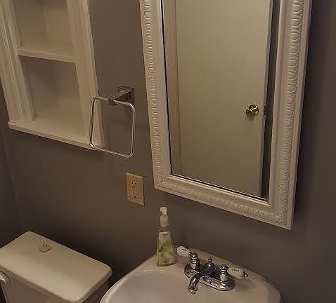 Bathroom Vanity Area--Extra Storage!