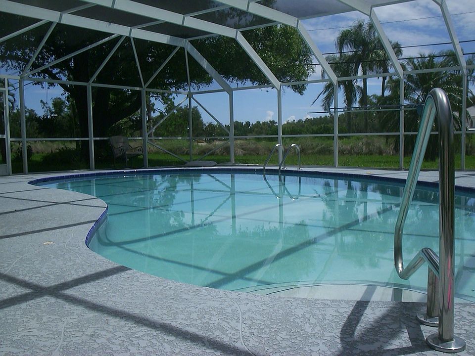 Pool with Country Club view