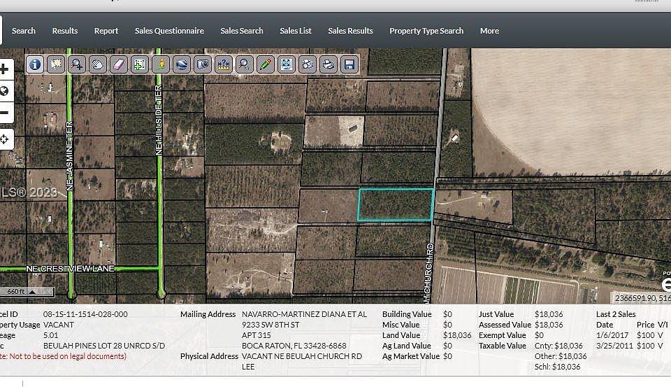 2nd image of Vacant Ne Beulah Church R Road Lee #32059