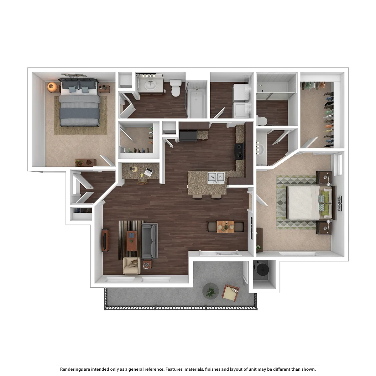 Floor plan Violet