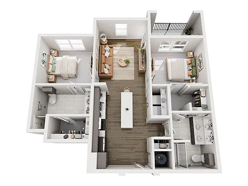 Floor plan B1