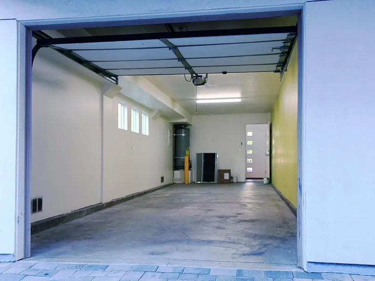 View Inside Garage
