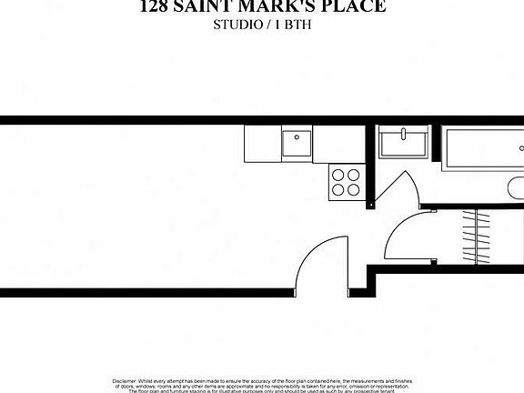 2nd image of 128 Saint Marks Pl APT D