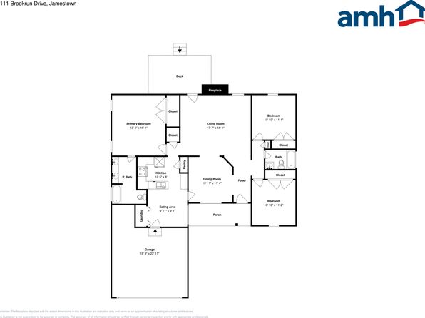 3111 Brookrun Dr, Jamestown, NC 27282