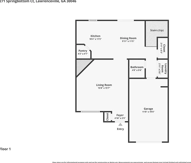 3 bed, 2.5 bath, 1544 sqft, $1,875 — Photo 3