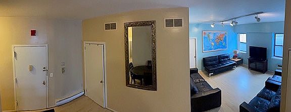 Front Hallway, Living Room