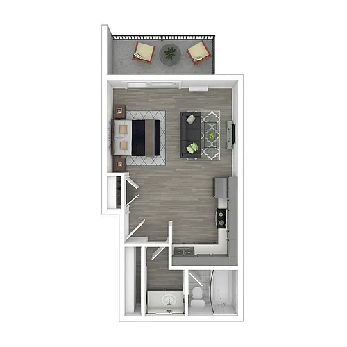 Floor plan Studio